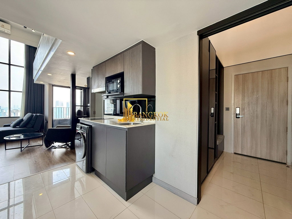 รูป Knightsbridge Prime Sathorn | Stylish 1 Bedroom Duplex Condo - BR60885CD - รูปที่ 10/33