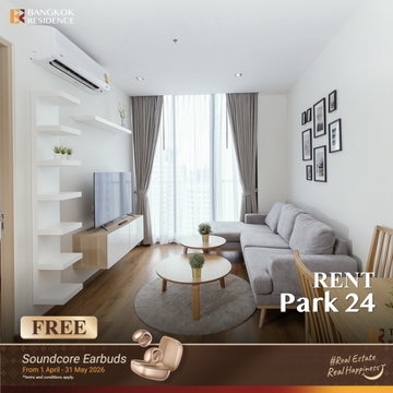 Rental Condo 💖 Park 24, 1BR 39.58 sqm, 28K, good condition, great value 🔥 near BTS Phrom Phong