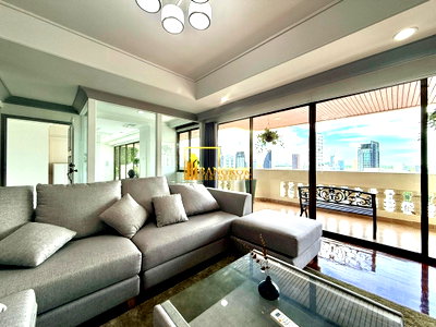 Apartment building for rent Bangkok : Large 4 Bed Apartment with Private Terrace in Phrom Phong - BR21186AP