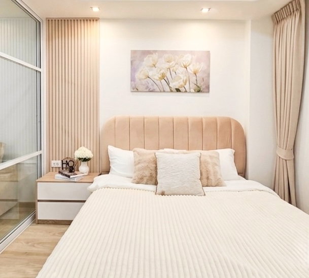 รูป 🏡 ลุมพินี คอนโดทาวน์ รามอินทรา–หลักสี่ แต่งครบ รีโนวเวทใหม่ทั้งห้อง พร้อมอยู่ทันที ขนาด 26 ตร.ม. - รูปที่ 2/8