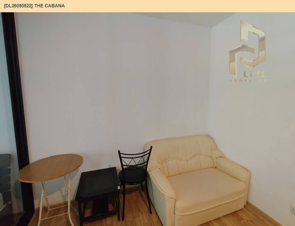 รูป DL26050522 ขายคอนโด เดอะ คาบาน่า (The Cabana) ใกล้ BTS สำโรง พร้อมเข้าอยู่ โทรด่วน 0653619502 LineID @897iyzll - รูปที่ 2/7