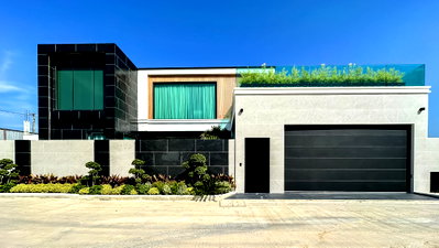 Houses for sale Nong Prue, Chonburi : Modern Luxury Pool Villa for Sale Thung Klom Tan Man Pattaya