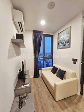 MRT Ramkhamhaeng 80 m. Condo Modiz Rhyme Ramkhamhaeng ( Rental ) Price 13,000 Baht