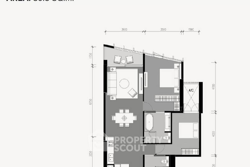 picture 2-BR Condo at The Estelle Phrom Phong near BTS Phrom Phong (ID 2913342) - 15/16