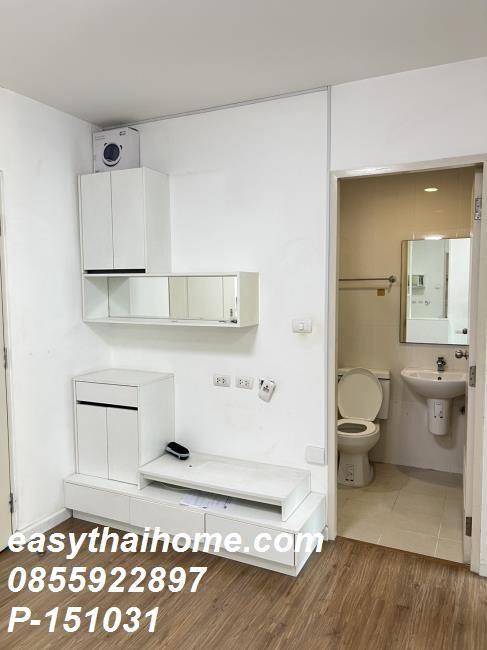 รูป P-151031 คอนโดฯ ห้องเปล่า 1 ห้องนอน ไอคอนโด สุขุมวิท 105 วิวเมืองสวย ใกล้ BTS แบริ่ง! 1.5 ล้าน Line Id @easythaihome 085-592-2897 - รูปที่ 2/16