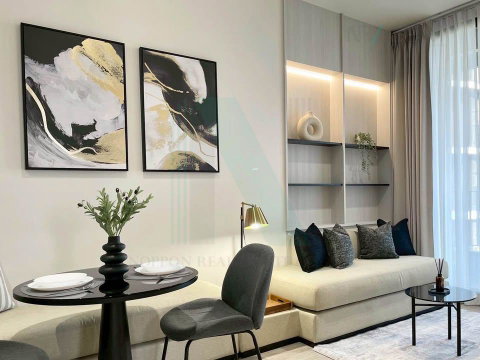 For Rent Condo CHAPTER CHAROENNAKHORN-RIVERSIDE Building 1, Floor 8,2 bed room, Room size 49.00 sqm