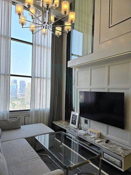 ให้เช่าคอนโด ไนท์บริดจ์ ไพร์ม สาทร อาคาร 1 ชั้น 34 Duplex ขนาด 44 ตรม ใกล้ Empire Tower