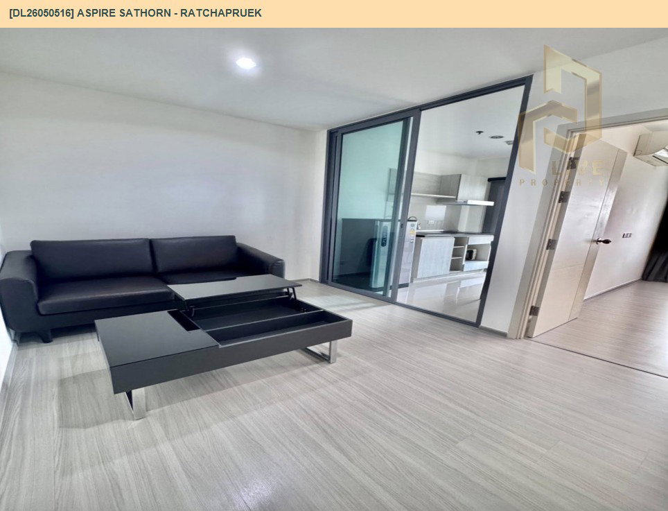 รูป DL26050516 ให้เช่าคอนโด แอสปาย สาทร - ราชพฤกษ์ (Aspire Sathorn - Ratchapruek) ใกล้ BTS บางหว้า พร้อมเข้าอยู่ โทรด่วน 0653619502 LineID @897iyzll - รูปที่ 2/10