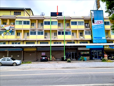อาคารพาณิชย์ นครปฐม : อาคารพาณิชย์ 25.5 ตร.วา เมืองนครปฐม นครปฐม 3.7M