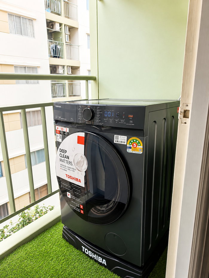 รูป 🔥 ห้องสวยที่สุดในโครงการ! 2นอน 2น้ำ ใกล้ฟิวเจอร์พาร์ครังสิต แต่งครบ พร้อมอยู่ - รูปที่ 12/21