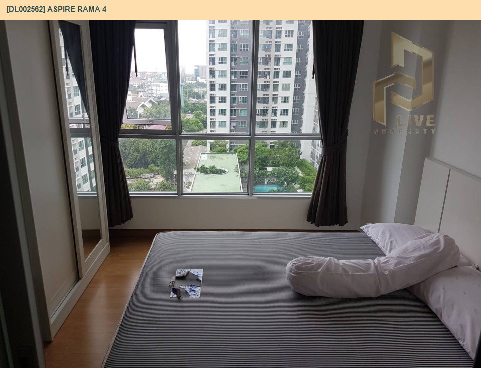 รูป DL002562 ให้เช่าคอนโด แอสปาย พระราม 4 (Aspire Rama 4) ใกล้ BTS เอกมัย พร้อมเข้าอยู่ โทรด่วน 0614453194 LineID @162cjixi - รูปที่ 3/7