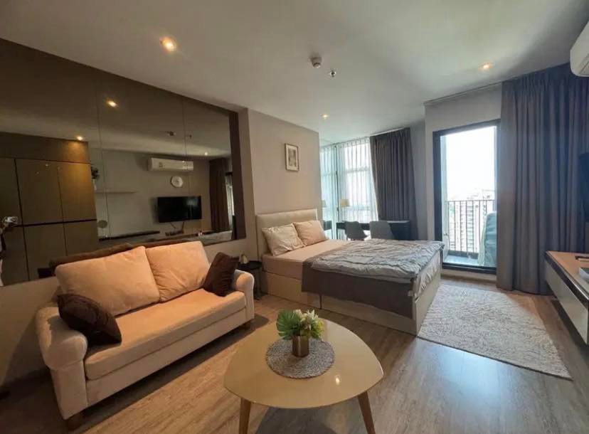 รูป ✨✅ ให้เช่า Condo Rhythm Ekkamai  |  24,000 บาท | 1 ห้องนอน 30 ตร.ม.📲 📲 Line : 0842932624 / Junesone520 - รูปที่ 4/6