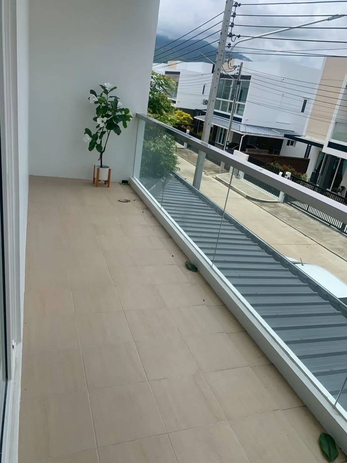 รูป บ้านเช่าเชียงใหม่ หมู่บ้าน Palm Ville เฟอร์นิเจอร์ครบ พร้อมอยู่ ใกล้นิมมาน สนามบินเชียงใหม่ (R1156) T.0946511456 - รูปที่ 13/13