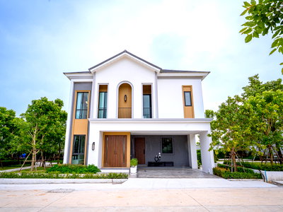 บ้านเดี่ยว ฟรอส เมจิกส์ ไอซ์ ออฟ สยาม : House for Sale Nong Pla Lai East Pattaya Spacious Family Home
