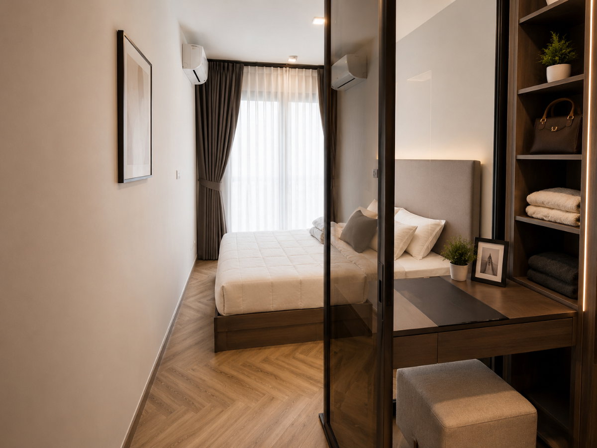 รูป 🍀🍀🍀 Prime condo location 🚆ให้เช่า📌 แชปเตอร์ ทองหล่อ 25(Line:@rent2022)BTS ทองหล่อ✨พร้อมเข้าอยู่🌼A11186 - รูปที่ 6/10