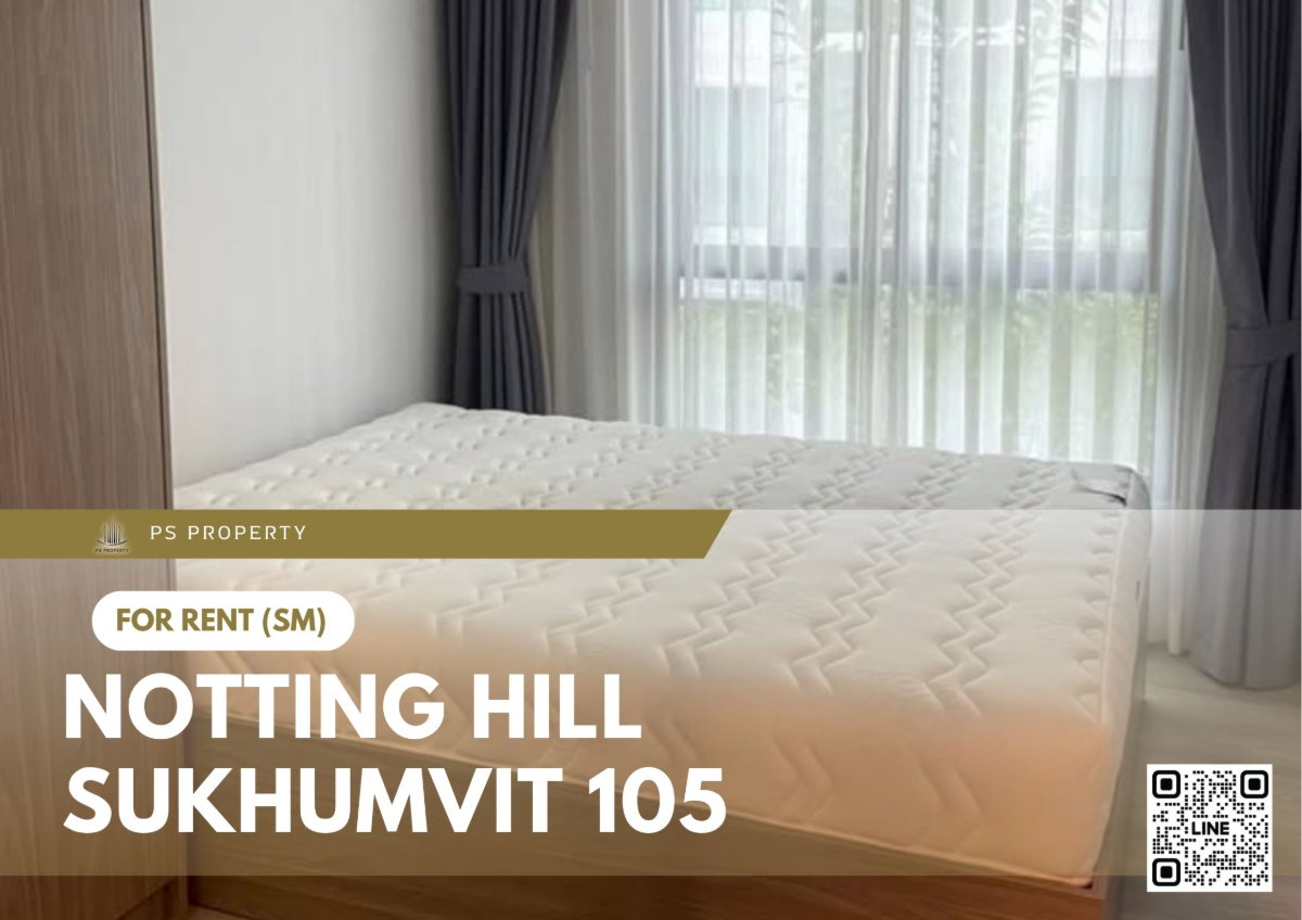 รูป ให้เช่า ✨ Notting Hill Sukhumvit 105 ✨ ใกล้ BTS แบริ่ง เฟอร์นิเจอร์ และ เครื่องใช้ไฟฟ้าครบ - รูปที่ 1/11