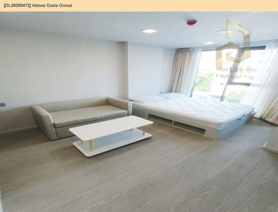 รูป DL26050472 ให้เช่าคอนโด แอทโมซ โอเอซิส อ่อนนุช (Atmoz Oasis Onnut) ใกล้ - พร้อมเข้าอยู่ โทรด่วน 0653619502 LineID @897iyzll - รูปที่ 3/5
