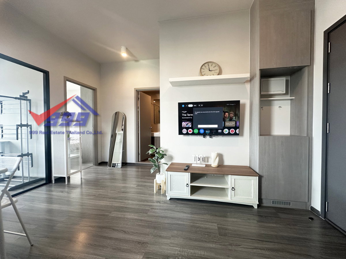 รูป ให้เช่าห้อง 1Bed+ คอนโด Ideo Ramkhamhaeng Lamsali Station ห้องมุมแรร์ยูนิต REF. 026CRB - รูปที่ 1/26