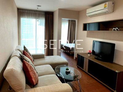 Condos for rent : 1 Bed Large Room City View Fully furnished Good Location Close to  MRT Phra Ram 9  500 m. @ Belle Grand Rama 9