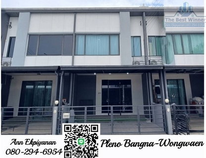 รูปภาพ 🚩⭐🍀 For Rent: Pleno Bangna-Wongwaen by AP, a premium 2-story townhome project, fully furnished and ready to move in. ✅