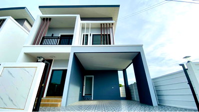 บ้านเดี่ยว ชลบุรี : ขายบ้านเดี่ยว สัตหีบ แถมเฟอร์ พร้อมเข้าอยู่
