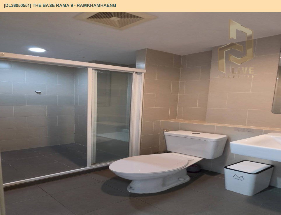 รูป DL26050551 ให้เช่าคอนโด เดอะ เบส พระราม 9 - รามคำแหง (The Base Rama 9 - Ramkhamhaeng) ใกล้ ARL รามคำแหง พร้อมเข้าอยู่ โทรด่วน 0614453194 LineID @162cjixi - รูปที่ 12/12