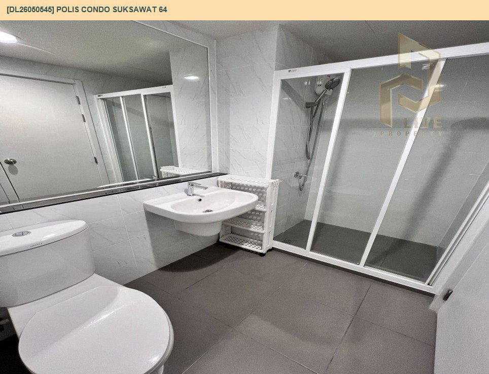 รูป DL26050545 ให้เช่าคอนโด โพลิส คอนโด สุขสวัสดิ์ 64 (Polis Condo Suksawat 64) ใกล้ - พร้อมเข้าอยู่ โทรด่วน 0653619502 LineID @897iyzll - รูปที่ 7/15