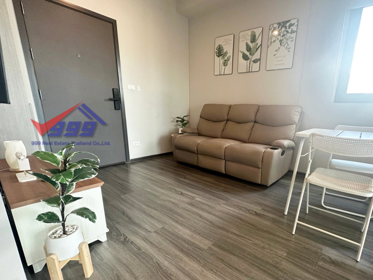 รูป ให้เช่าห้อง 1Bed+ คอนโด Ideo Ramkhamhaeng Lamsali Station ห้องมุมแรร์ยูนิต REF. 026CRB - รูปที่ 3/26