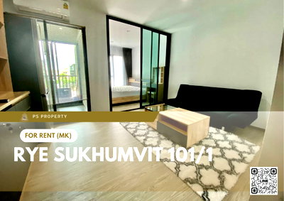 Condos for rent : For rent 🔥 RYE Sukhumvit 101/1 🔥 Fully furnished and equipped, near Punnawithi BTS station