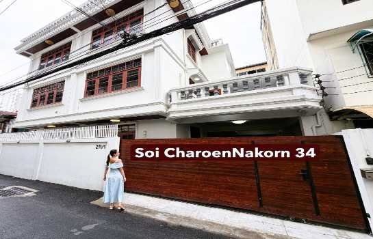 รูป ขาย ให้ เช่า ทาวน์โฮม สุดคุ้ม !! เจริญนคร 34 Renovate ใหม่ทั้งหลัง 3 ชั้น 36 ตรว - รูปที่ 1/12