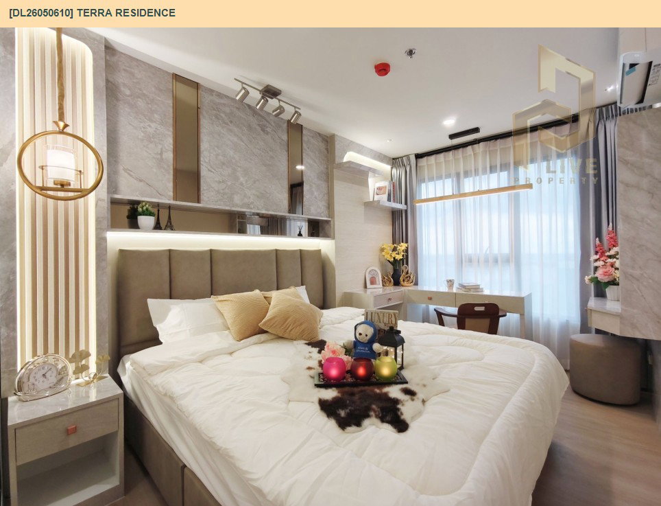 รูป DL26050610 ให้เช่าคอนโด เทอร์ร่า เรสซิเดนซ์ (TERRA RESIDENCE) ใกล้ - พร้อมเข้าอยู่ โทรด่วน 0638692663 LineID @655ebbvc - รูปที่ 4/6