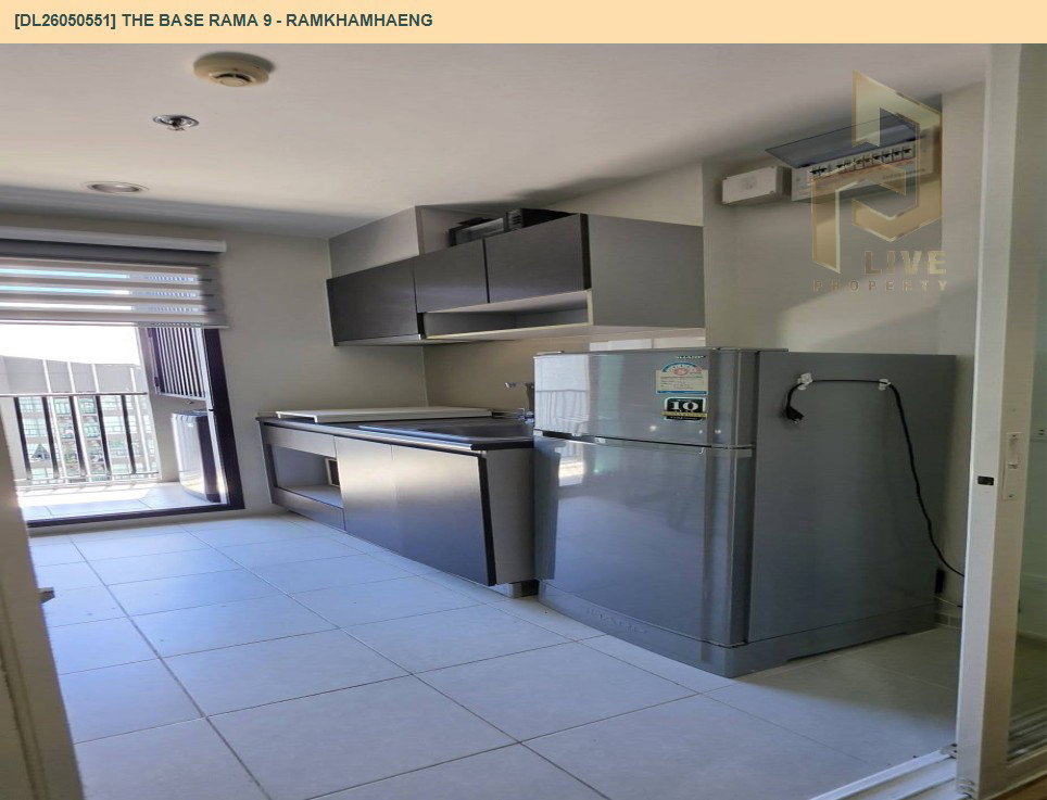 รูป DL26050551 ให้เช่าคอนโด เดอะ เบส พระราม 9 - รามคำแหง (The Base Rama 9 - Ramkhamhaeng) ใกล้ ARL รามคำแหง พร้อมเข้าอยู่ โทรด่วน 0614453194 LineID @162cjixi - รูปที่ 9/12