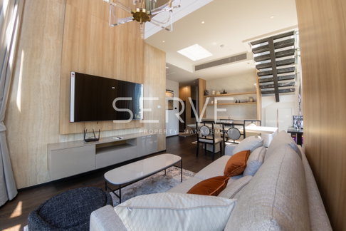 🔥110K🔥 - Luxury style Duplex 2 Bed 2 Bath with Bathtub 98 sq.m. BTS Thong Lo 270 m. at LAVIQ Sukhumvit 57 Condo / For Rent