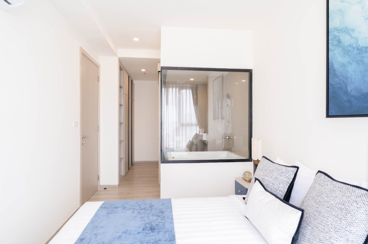 รูป ให้เช่า 🔥 Origin place bangna 🔥 ห้องพร้อมอยู่ ฟรี WiFi เครื่องใช้ไฟฟ้าครบ! - รูปที่ 3/14