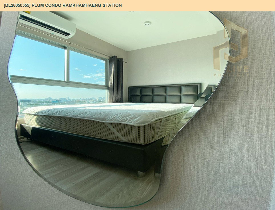 รูป DL26050555 ให้เช่าคอนโด พลัม คอนโด รามคำแหง สเตชั่น (Plum Condo Ramkhamhaeng Station) ใกล้ ARL รามคำแหง พร้อมเข้าอยู่ โทรด่วน 0638692663 LineID @655ebbvc - รูปที่ 9/11