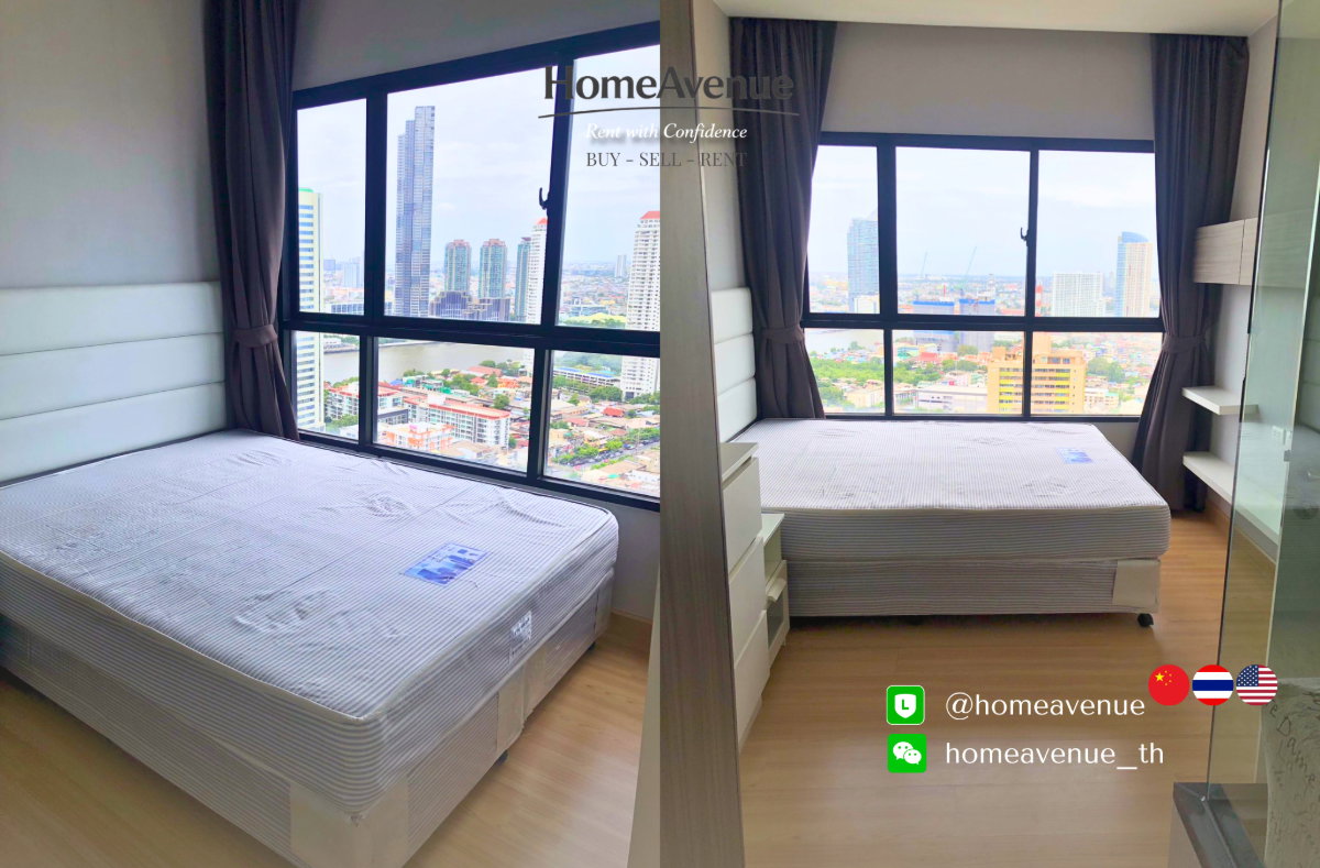 รูป Highlight✨ 1Bed 🚇 ใกล้BTS กรุงธนบุรี💥📲 Line: @homeavenue ⭐HA-5047 - รูปที่ 3/6