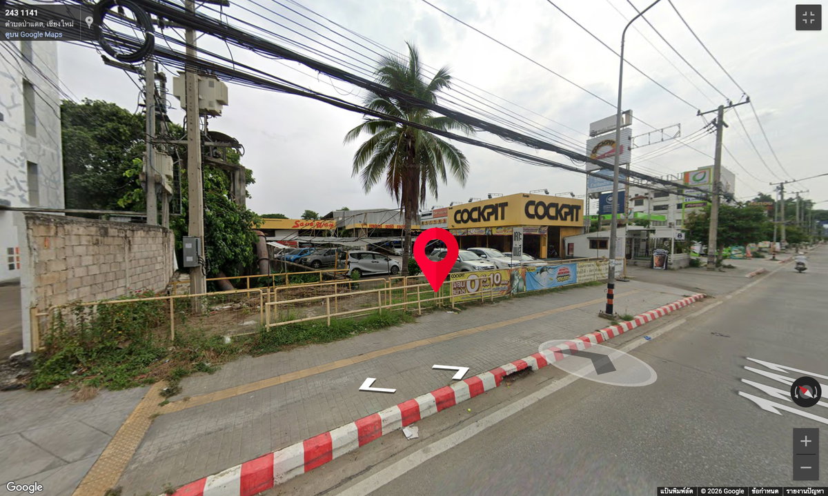 รูป ขาย ที่ดินพร้อมสิ่งปลูกสร้าง ถนนมหิดล เซนทรัลแอร์พอร์ต 4 ไร่ 35 ตารางวา (ID:276LS) - รูปที่ 6/10