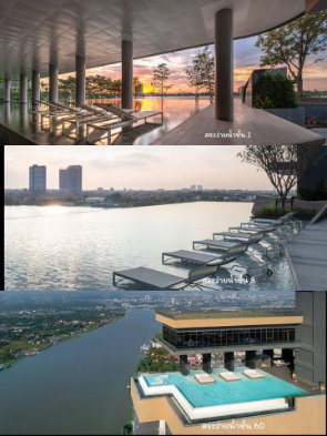 รูป 🔥 ขาย คอนโดหรูชั้นสูงวิวแม่น้ำเจ้าพระยา  ✅ เดอะ โพลิแทน อควา (The Politan Aqua) | ใกล้ MRT สะพานพระนั่งเกล้า - รูปที่ 9/10