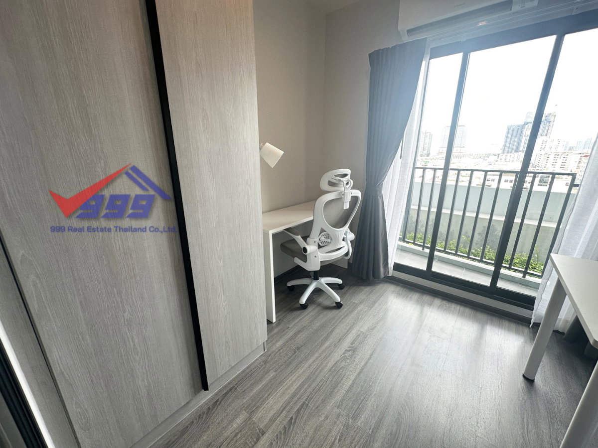 รูป ให้เช่าห้อง 1Bed+ คอนโด Ideo Ramkhamhaeng Lamsali Station ห้องมุมแรร์ยูนิต REF. 026CRB - รูปที่ 4/26