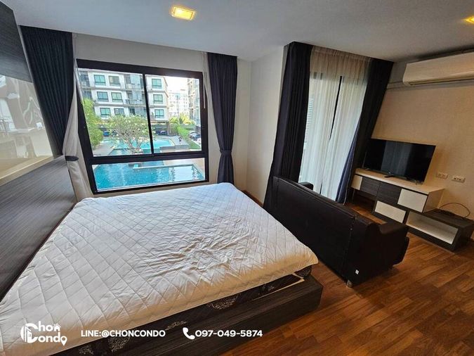 Living Avenue ตึกA ชั้น2 บางแสน ---------วิวสระ-------ห้องว่าง 06 มิ.ย. 2569-------Tel 097-049-5874 (Line: @choncondo มี@ด้วย)