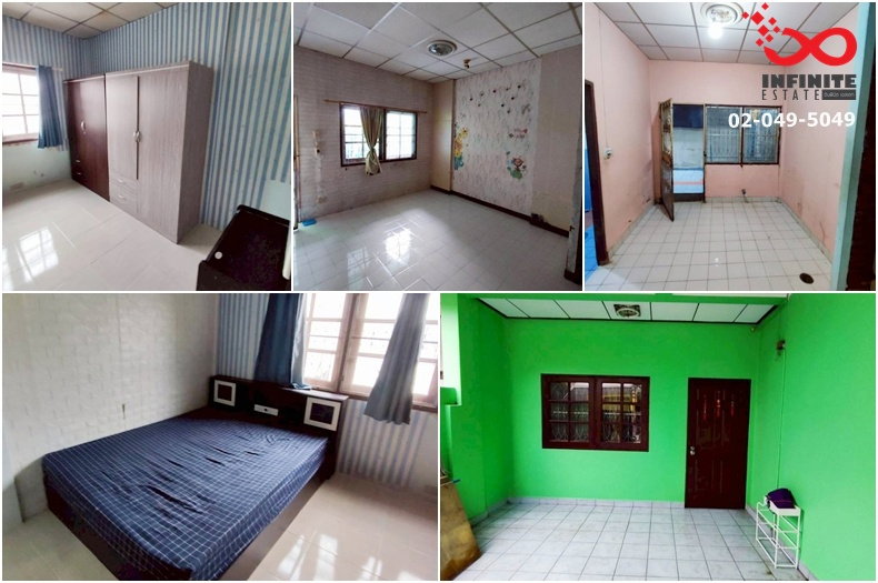 รูป ขายทาวน์เฮ้าส์ 2 ชั้น 18 ตรว. ม.อรุณนิเวศน์ พหลโยธิน 54/1 ใกล้รถไฟฟ้าสะพานใหม่ สนามบินดอนเมือง  - รูปที่ 4/5