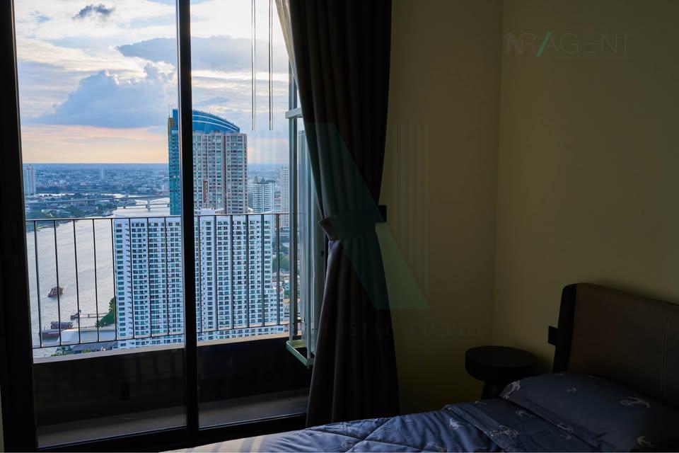 รูป 🎊 ให้เช่าคอนโด แชปเตอร์ เจริญนคร-ริเวอร์ไซด์ อาคาร A ชั้น 42 2 ห้องนอน ขนาด 78.00 ตรม ใกล้ BTS กรุงธนบุรี - รูปที่ 6/8