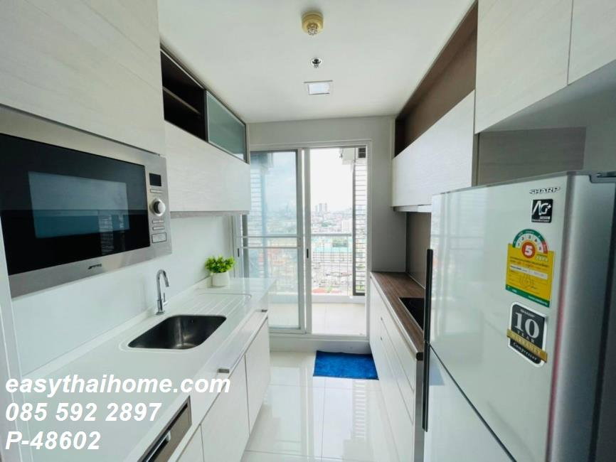 รูป P-48602 — คอนโดแบรนด์หรูชั้นสูงทำเลเด่น! The Room Sathorn-Taksin ใกล้ BTS โพธิ์นิมิตร ราคา 20,000 บาท โทร 085-592-2897 Line: @easythaihome - รูปที่ 19/23