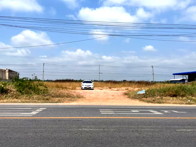 Land for rent TFD Industrial Estate : Land for rent at Bangbo puple color /Good for Factory & warehouse