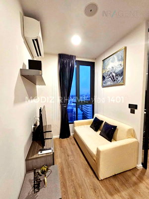 Condos for rent : 🎉 For Rent Condo MODIZ RHYME RAMKHAMHAENG Building 1, Floor 14,1 bed room, Room size 24.00 sqm