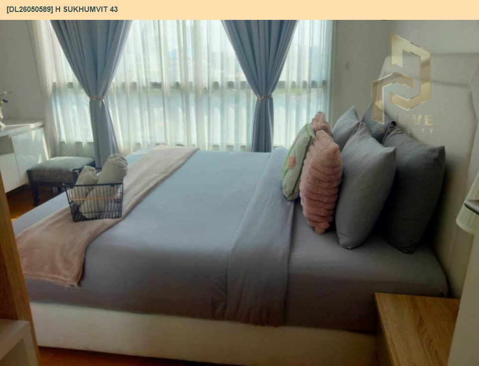 รูป DL26050589 ขายคอนโด เอช สุขุมวิท 43 (H Sukhumvit 43) ใกล้ BTS พร้อมพงษ์ พร้อมเข้าอยู่ โทรด่วน 0653619502 LineID @897iyzll - รูปที่ 6/12