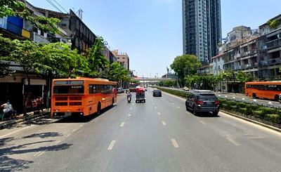 ที่ดิน ม.เทคโนโลยีราชมงคลพระนคร : ขายที่ดิน ติดถนนลาดหญ้า ทำเลศักยภาพ ใกล้ BTS วงเวียนใหญ่ และ ICONSIAM