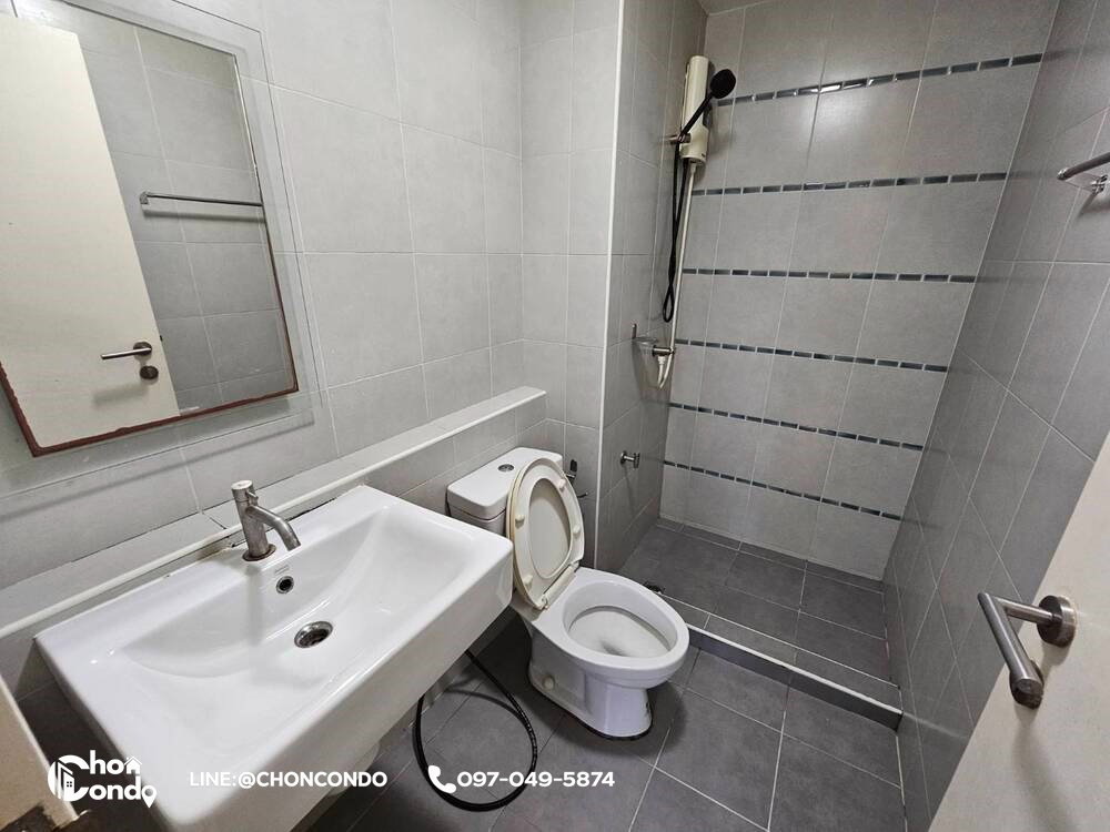 รูป DCondo ดีคอนโด ชั้น3 ตึกD ---------วิวสระ------ ห้องว่าง 06 มิ.ย. 2569 --------Tel 097-049-5874 (Line: @choncondo มี@ด้วย) - รูปที่ 4/14