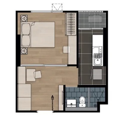 picture Best-Value 1BR Condo at Aspire Erawan, Only 15m to BTS - U6027290 - 8/8