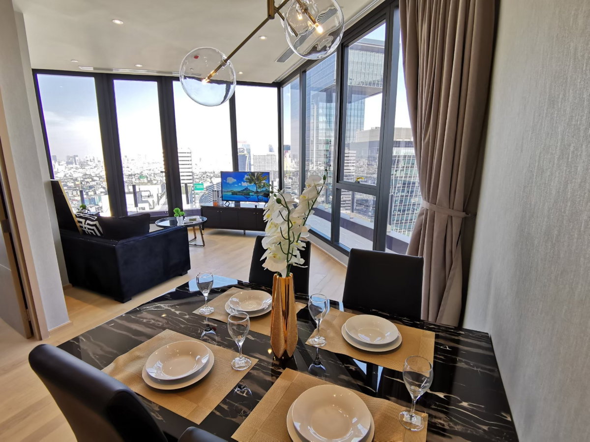 picture 2-Bedroom Penthouse for Sale at Ashton Asoke - Rama 9 — Best Rama 9 Skyline View - 27/29